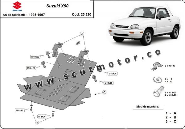 Scut motor Suzuki X90 3