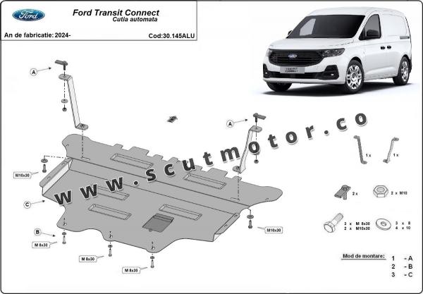 Scut motor din aluminiu Ford Transit Connect 2