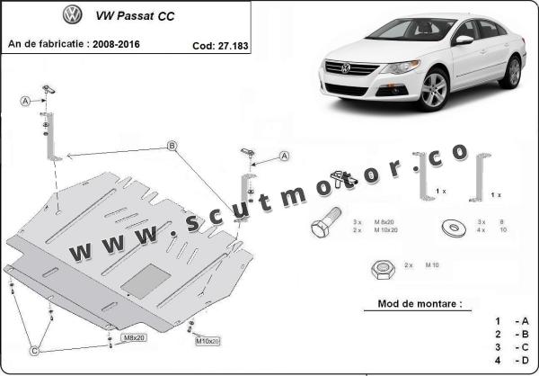 Scut motor VW Passat CC 3