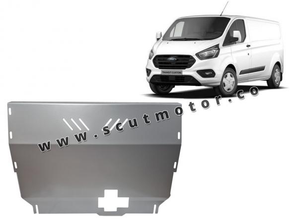 Scut motor din aluminiu Ford Transit Custom - Tracțiune față 1