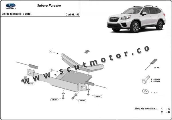 Scut diferențial Subaru Forester 3