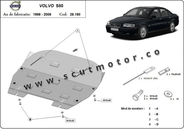 Scut motor Volvo S80 3