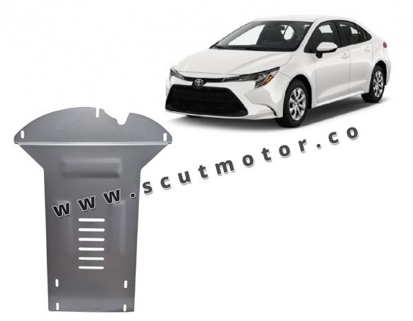 Scut antifurt din aluminiu pentru catalizator Toyota Corolla 1