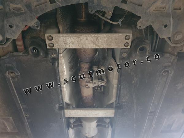 Scut antifurt din aluminiu pentru catalizator Toyota Corolla 4