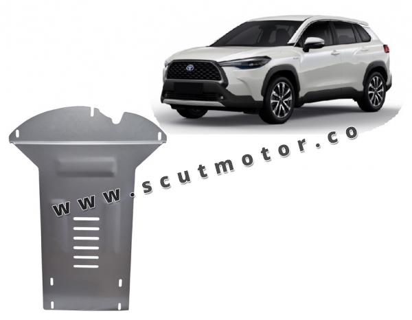 Scut antifurt din aluminiu pentru catalizator Toyota Corolla Cross 1