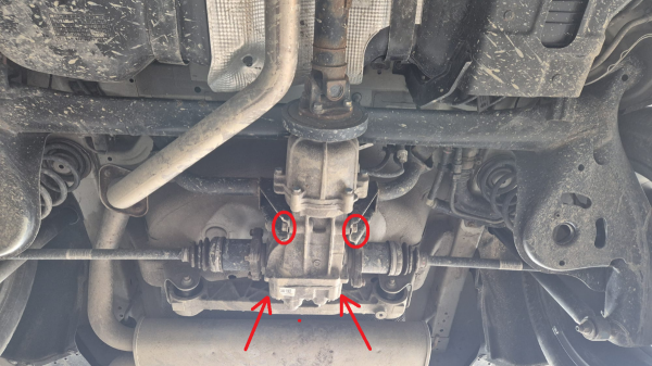 Scut diferențial din aluminiu Suzuki S-Cross 4