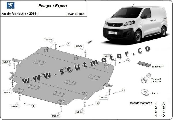 Scut motor Peugeot Expert 3
