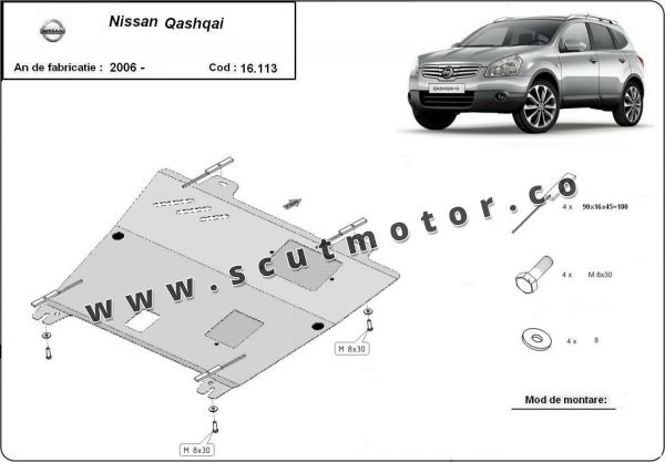 Scut motor Nissan Qashqai 3