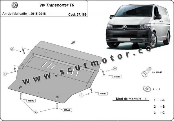 Scut motor Volkswagen Transporter T6 3
