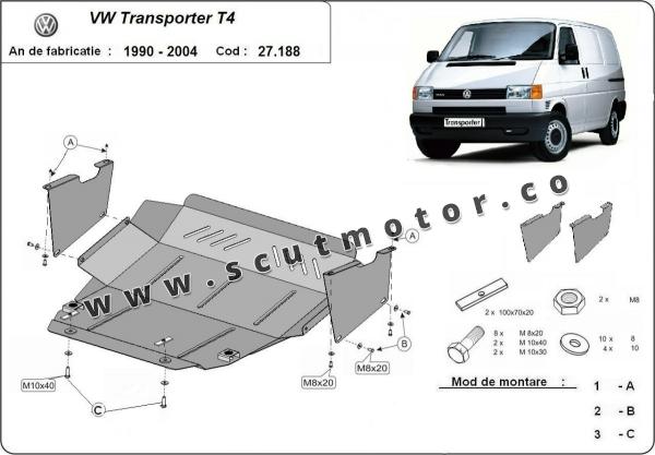 Scut motor VW Transporter T4 3