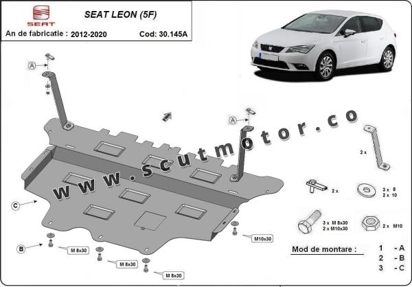 Scut motor Seat Leon - cutie automată 2