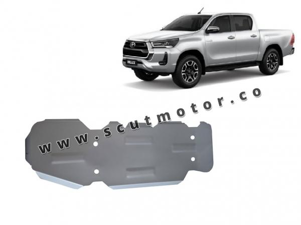 Scut rezervor din aluminiu Toyota Hilux  Invicible 1