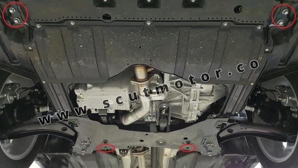 Scut motor din aluminiu Suzuki SX4 S-Cross 4