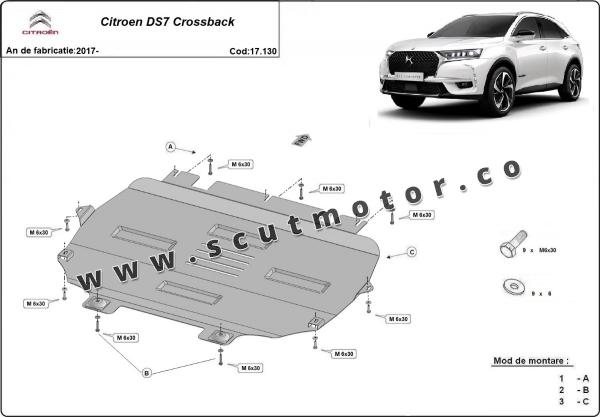 Scut motor  Citroen DS7 Crossback 3