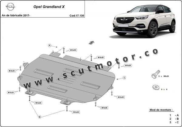 Scut motor Opel Grandland X 3
