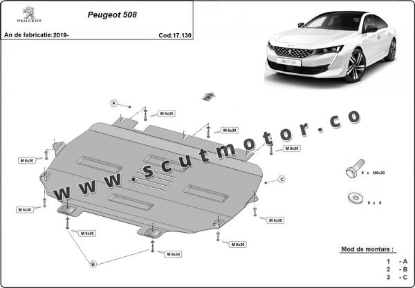 Scut motor Peugeot 508 3