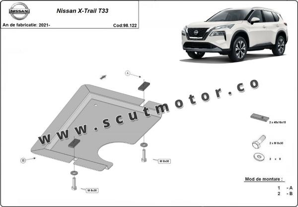 Scut diferențial spate Nissan X-Trail T33 2