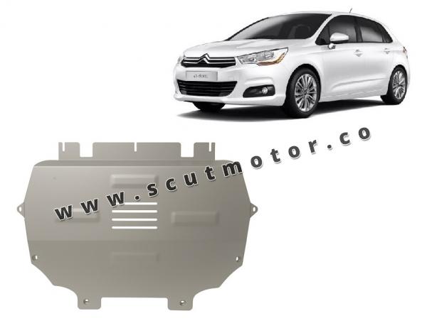Scut motor din aluminiu Citroen C4 1