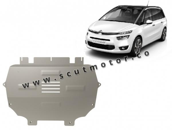 Scut motor din aluminiu Citroen C4 Picasso 1