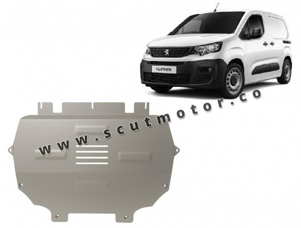 Scut motor din aluminiu Peugeot Partner 1