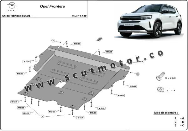 Scut motor Opel Corsa Frontera 2