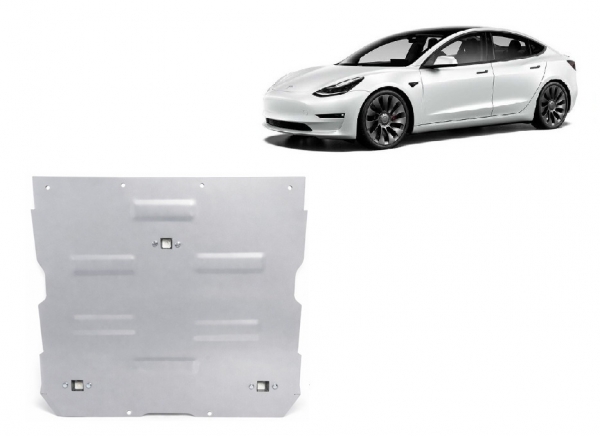 Scut motor faţă din aluminiu Tesla Model 3 AWD 