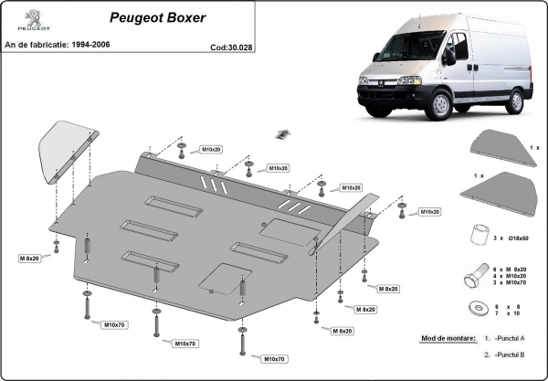Scut motor Peugeot Boxer 