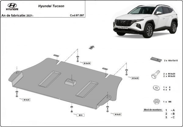 Scut catalizator Hyundai Tucson 