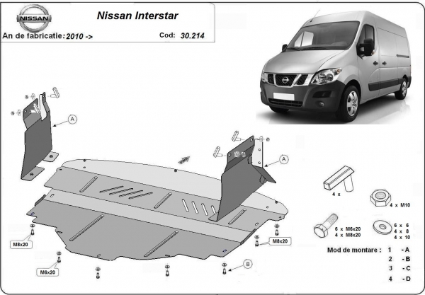Scut motor Nissan Interstar 