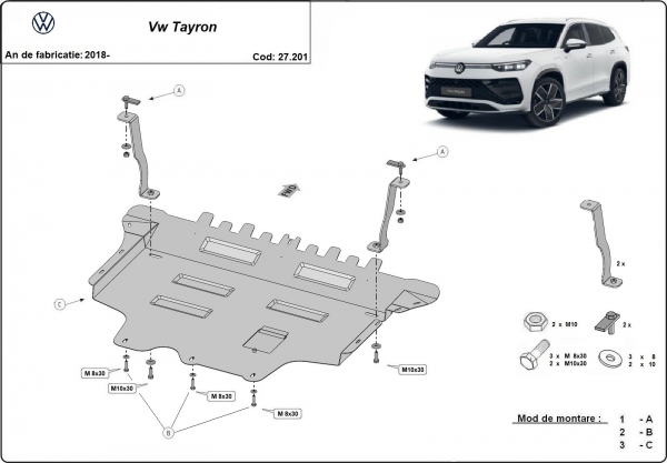 Scut motor VW Tayron 