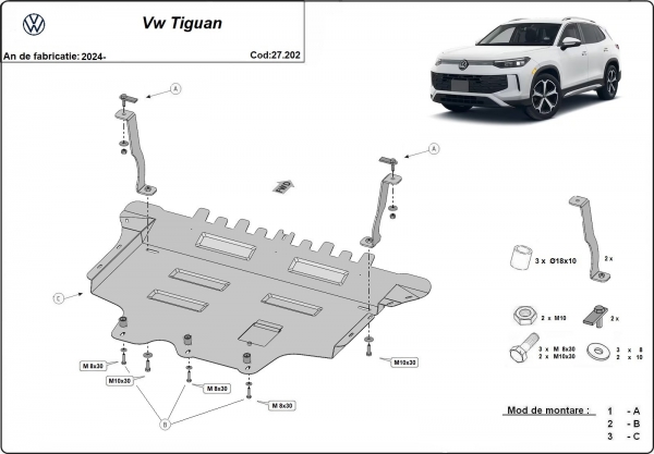 Scut Motor  Volkswagen Tiguan  
