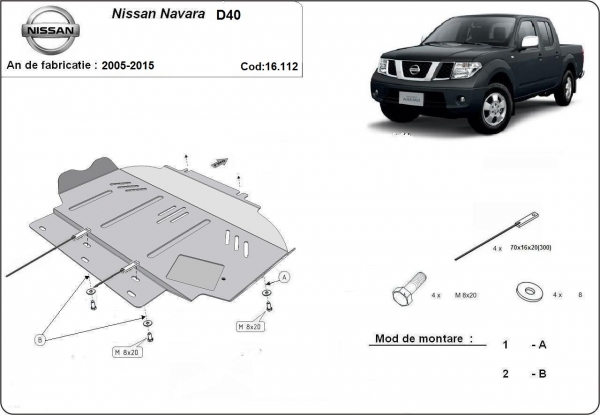 Scut motor Nissan Navara 