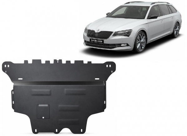 Scut motor Skoda Superb - cutie de viteză automată 