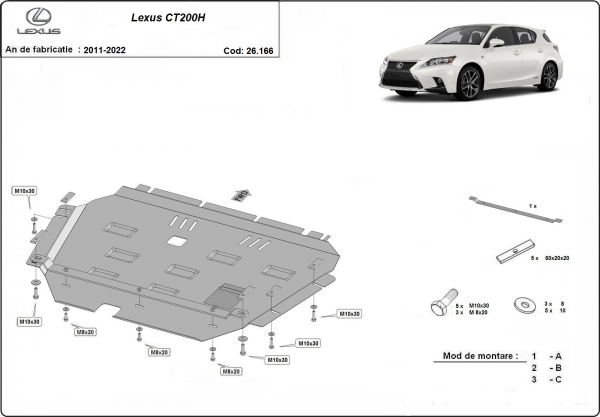 Scut motor Lexus CT200H 