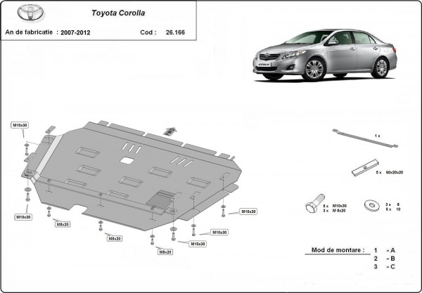 Scut motor Toyota Corolla 