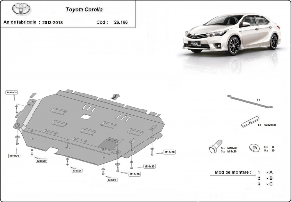 Scut motor Toyota Corolla 