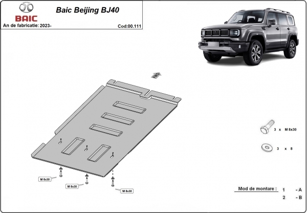 Scut cutie de viteză Baic Beijing BJ40 