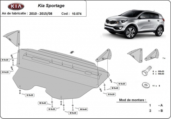 Scut motor Kia Sportage 