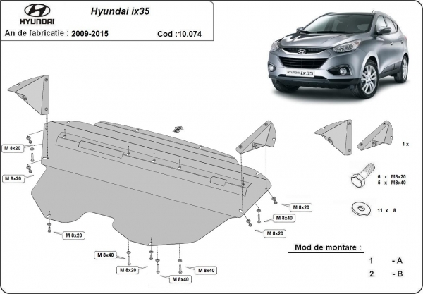 Scut motor Hyundai ix35 