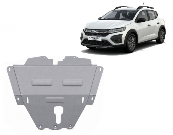 Scut motor din aluminiu Dacia Sandero Stepway 