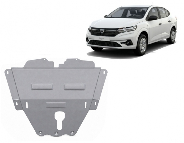 Scut motor din aluminiu Dacia Logan 
