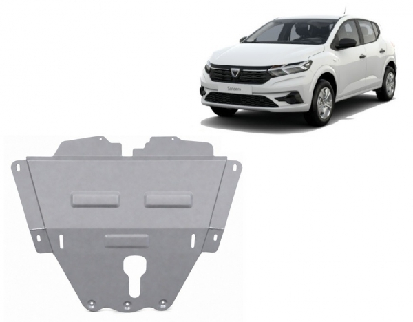 Scut motor din aluminiu Dacia Sandero 