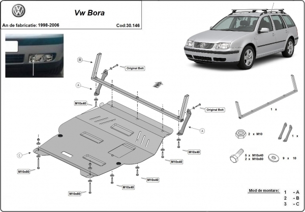 Scut motor VW Bora 
