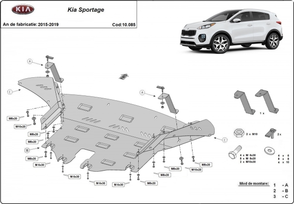 Scut motor Kia Sportage 