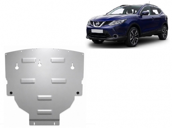 Scut motor din aluminiu Nissan Qashqai J11 