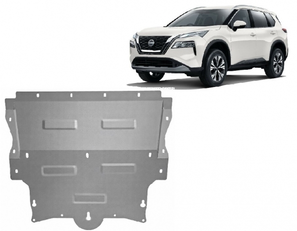 Scut motor din aluminiu Nissan X-Trail T33 