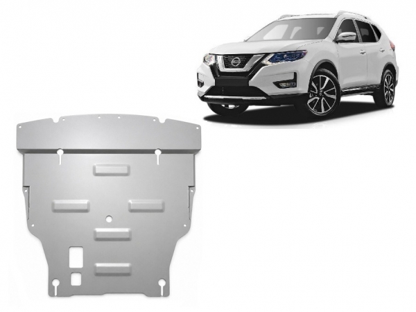 Scut motor din aluminiu Nissan X-Trail T32 