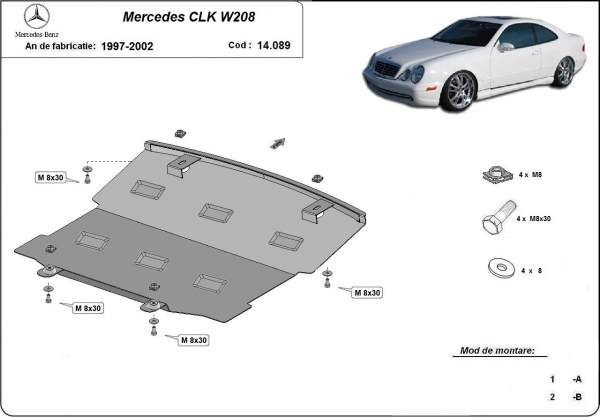 Scut motor Mercedes CLK W208 
