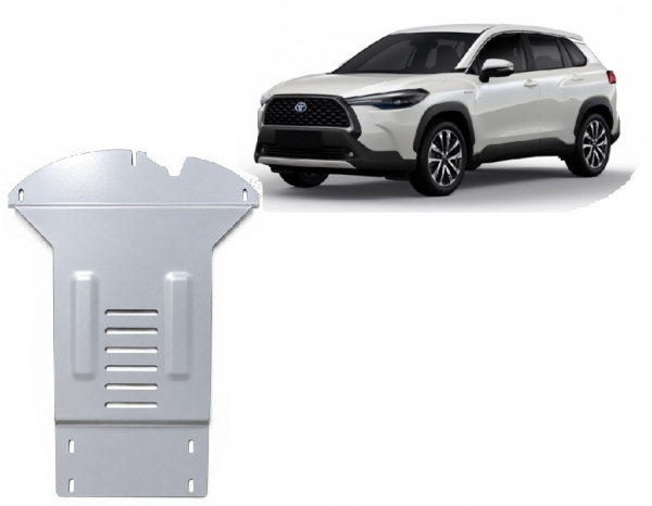 Scut antifurt din aluminiu pentru catalizator Toyota Corolla Cross 