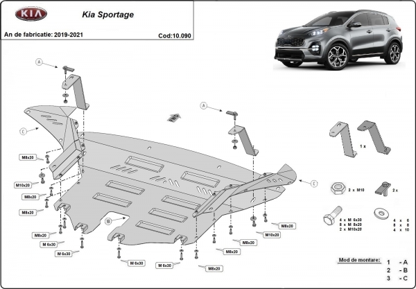 Scut motor Kia Sportage 